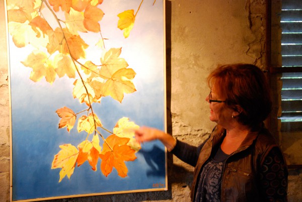 Expositie in De Noodschuur in Ewijk, 2009