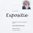 Uitnodiging expositie in de Noodschuur te Ewijk 2008
