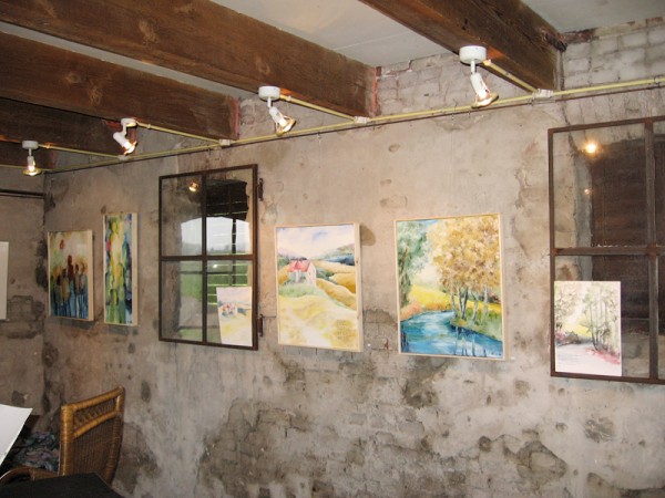 Expositie in de Noodschuur te Ewijk 2006