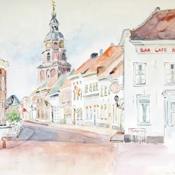 Gezicht op Buren